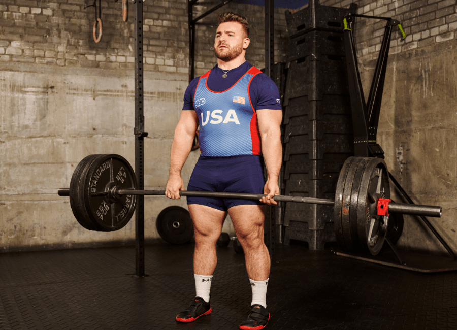 Gavin Adin powerlifting