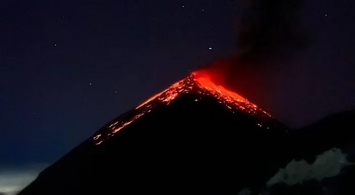 Acatenango volcano