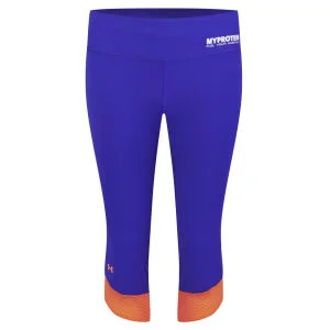 <p>Corsaire de compression pour femme Under Armour® Fly-By – Iris</p>