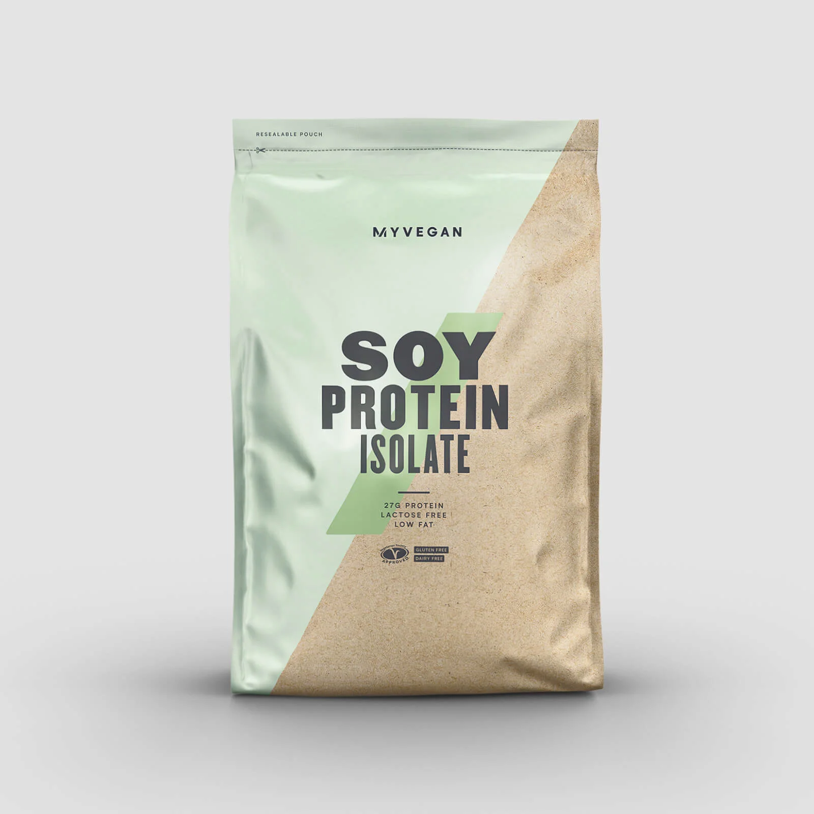Isolat de protéine de soja - 2.2lb - Unflavored Image 1