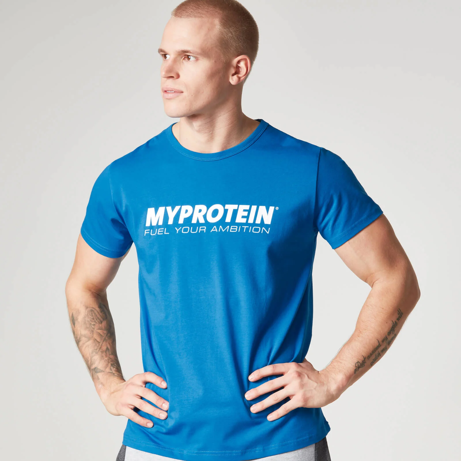 T-shirt Myprotein pour homme – Bleu - M - Bleu Image 1
