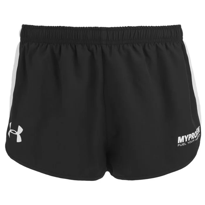 Short Athletic Homme Under Armour, Noir/Blanc
