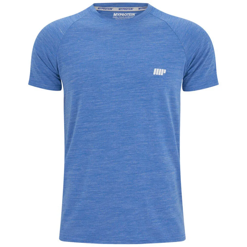 T-shirt de Performance à manches courtes Homme, Bleu - L - Bleu Image 1