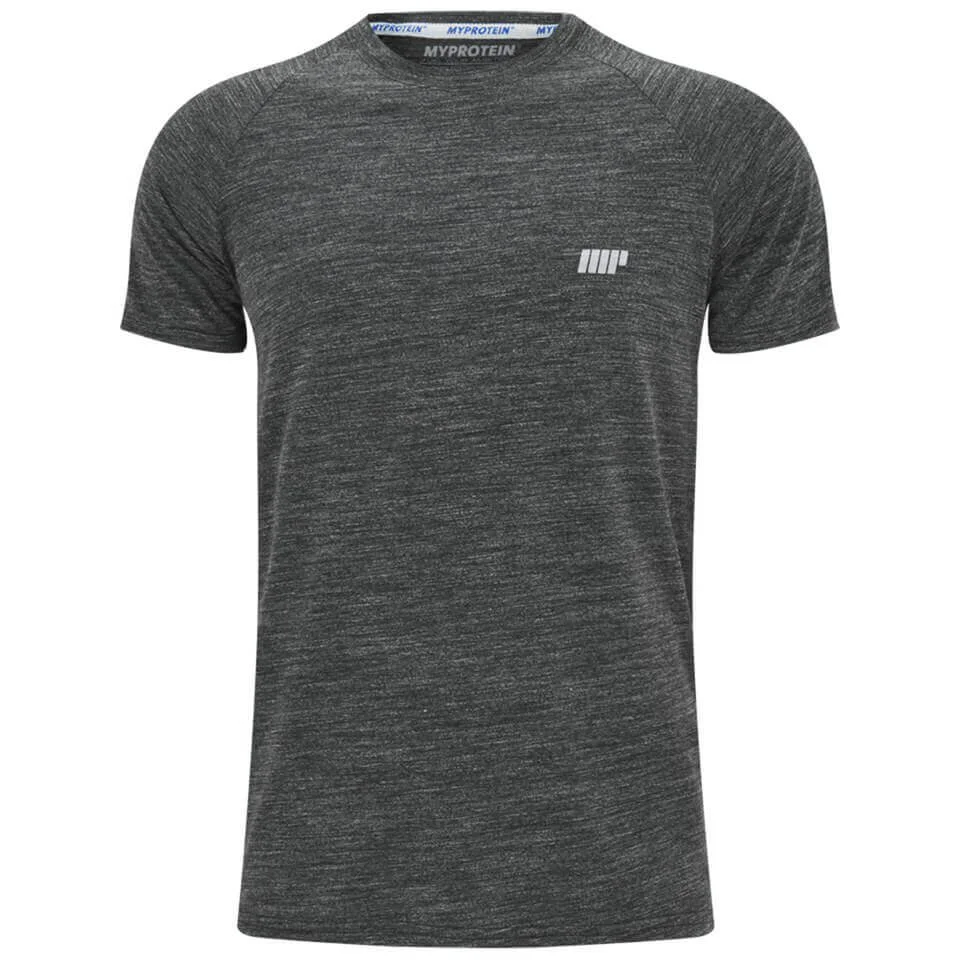 Myprotein Men's Performance Short Sleeve Top - Black (USA) - XXL - Noir Image 1