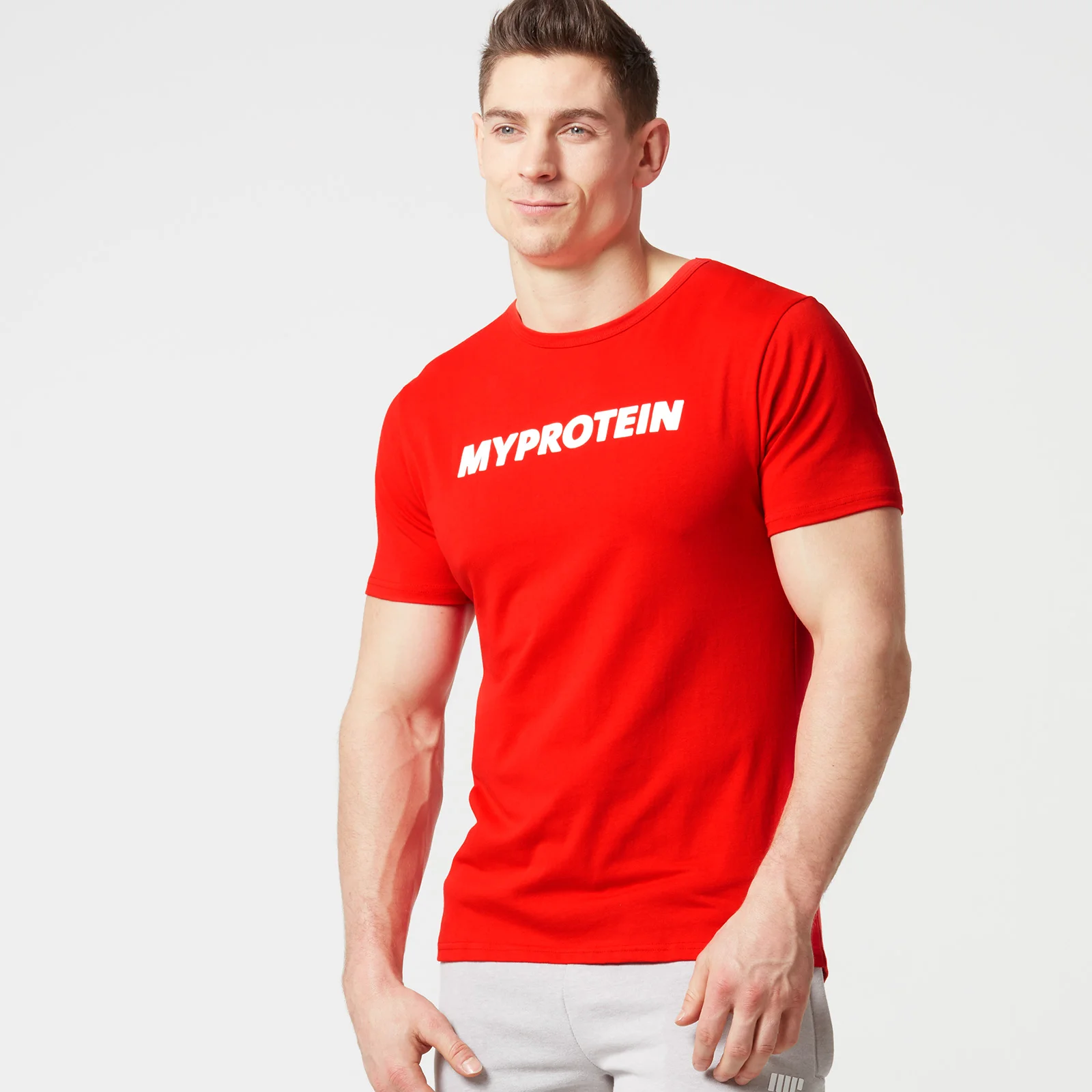 T-Shirt avec Logo - S - Rouge Image 1
