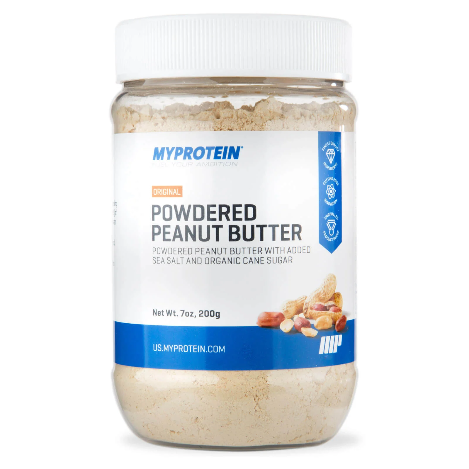 Myprotein Powdered Peanut Butter (USA) - 7Oz - Original Image 1