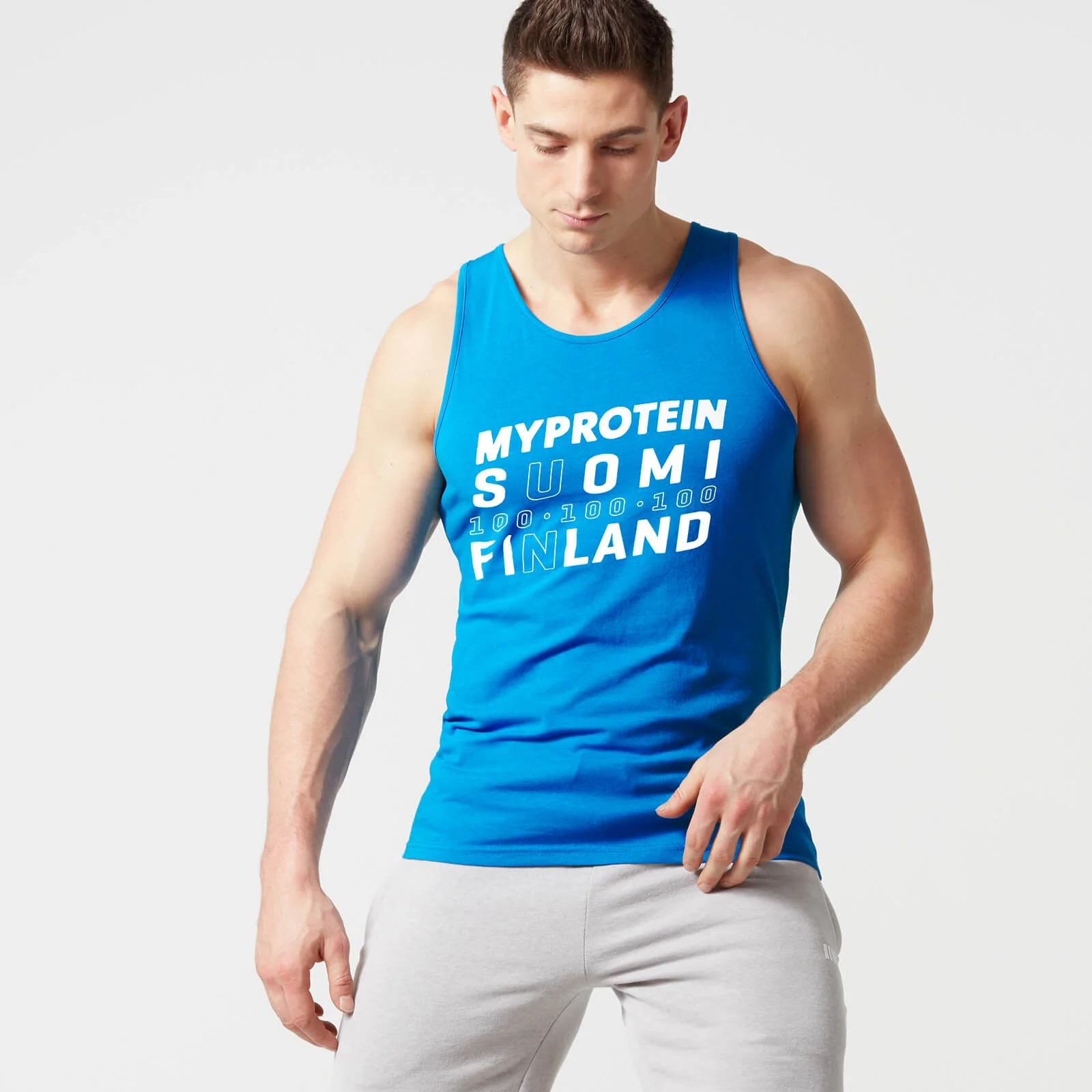 Myprotein Finland Vest - Blue - S - Bleu Image 1