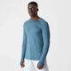 T-Shirt Dry-Tech Infinity manches longues – Bleu