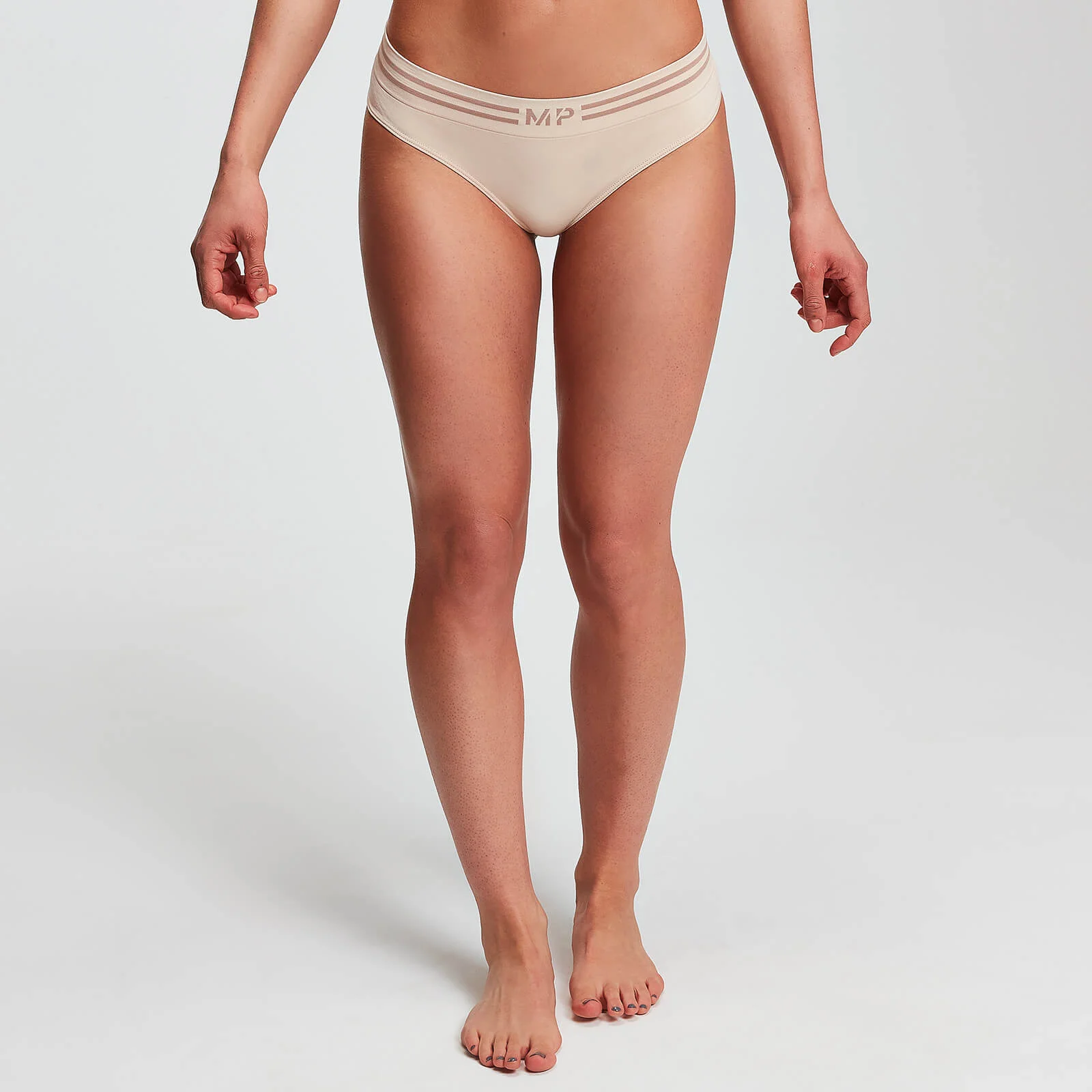 String sans couture MP pour femmes – Beige - L Image 1