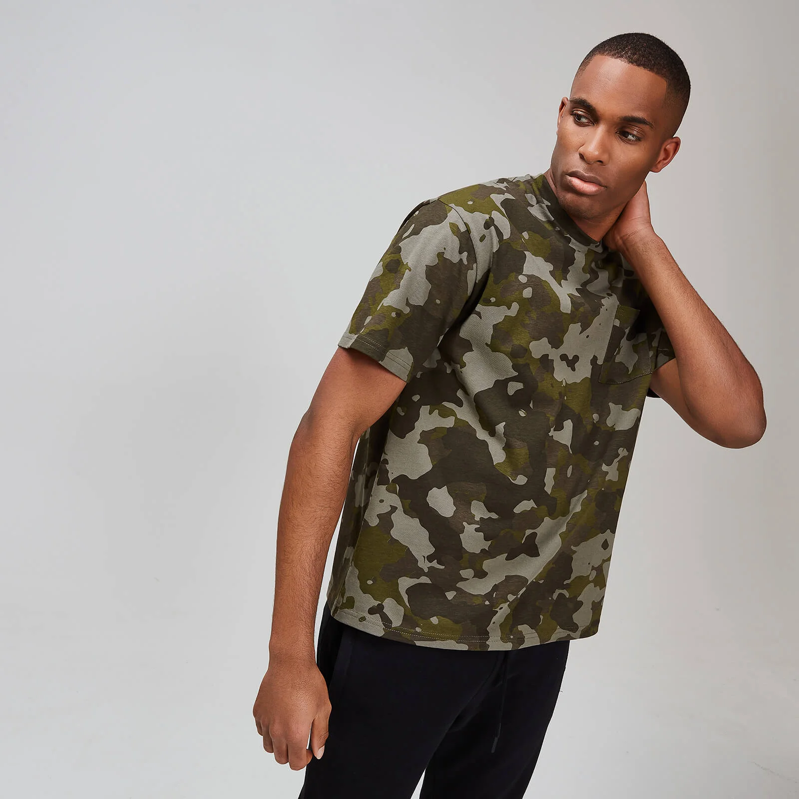 T-shirt à Poche MP Rest Day pour Homme - Camouflage - XS Image 1