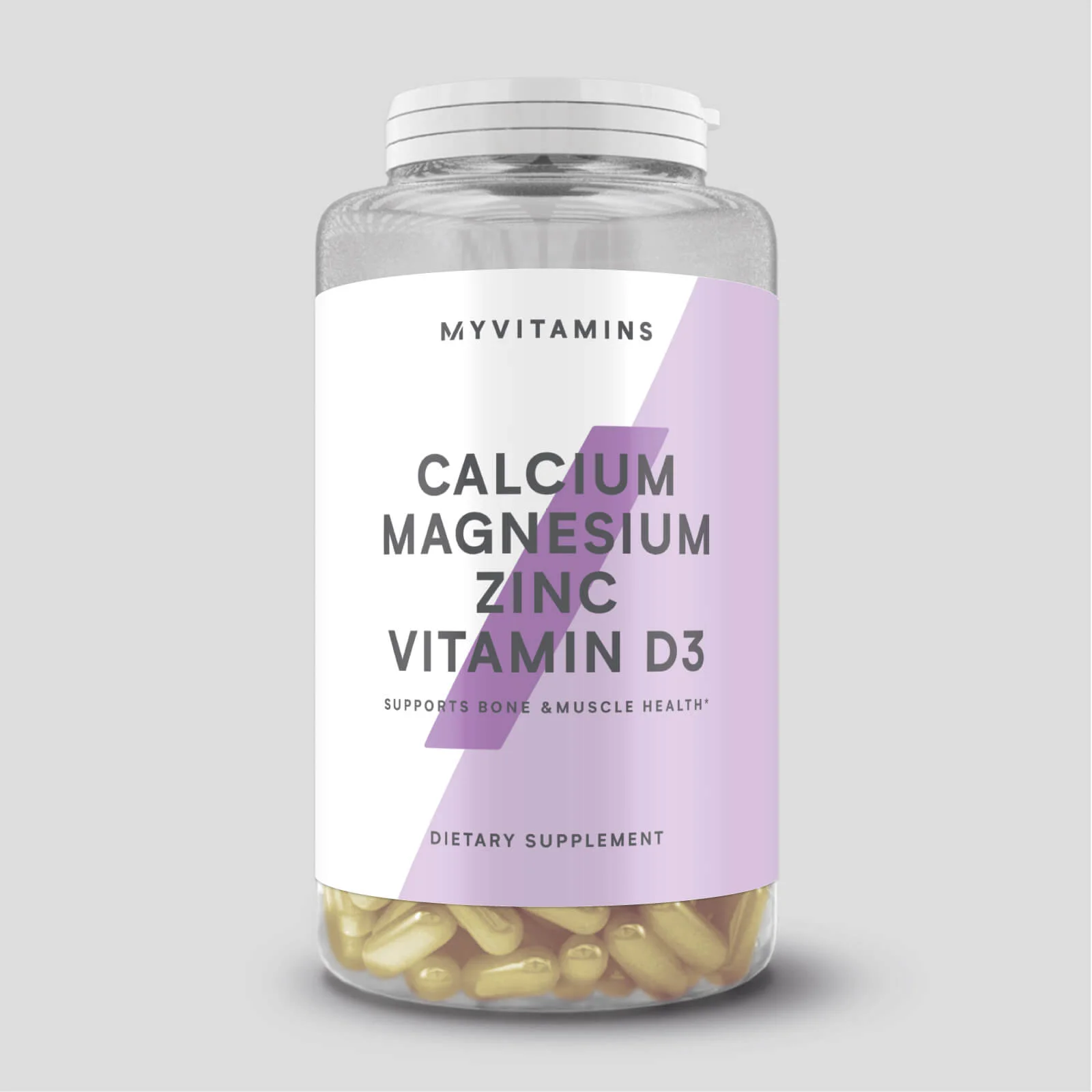 Myprotein Calcium & Magnesium + Zinc, & Vitamin D3 Softgels (USA) - 90Gélules molles Image 1