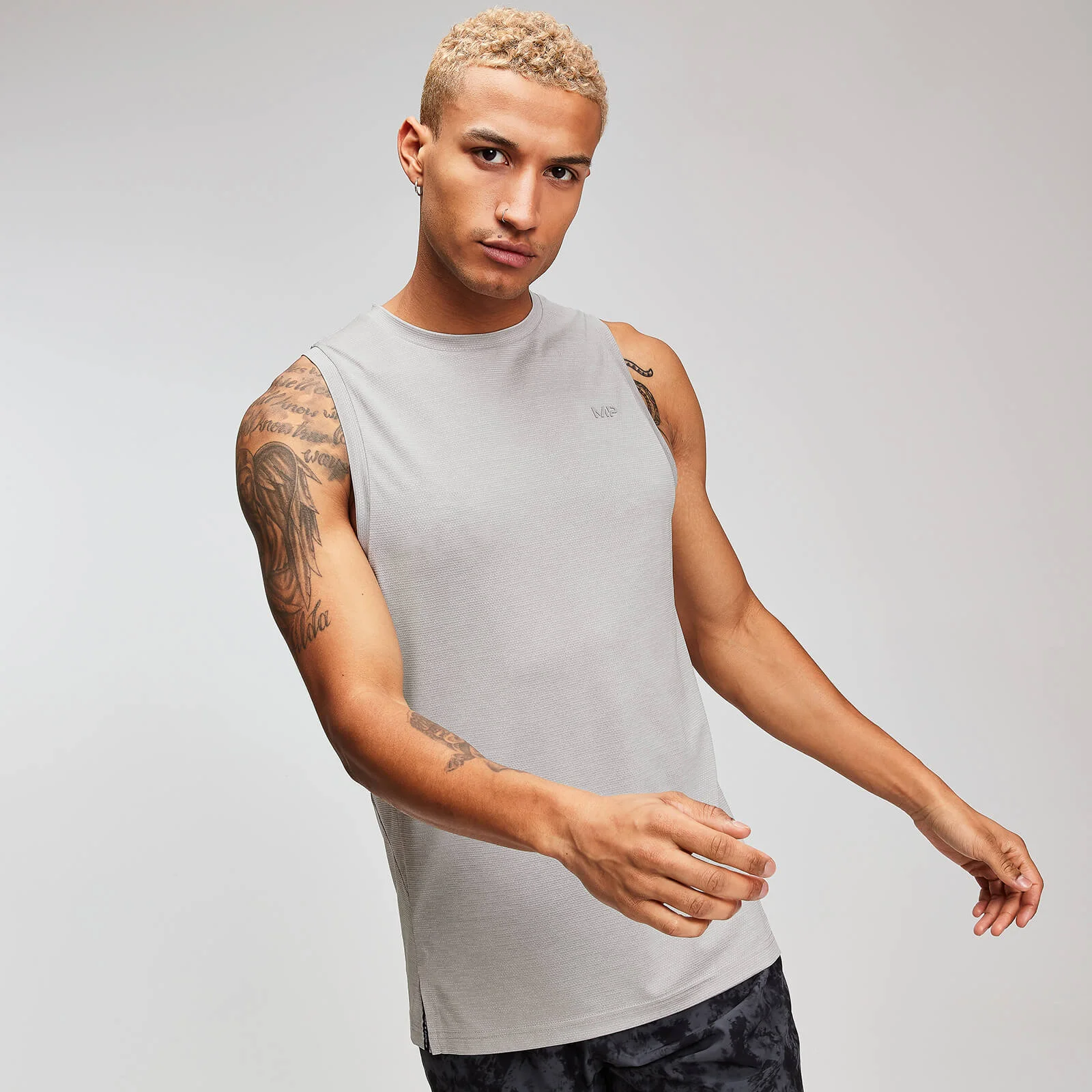 Débardeur d'entraînement MP pour homme - Chrome-Marl - XS Image 1