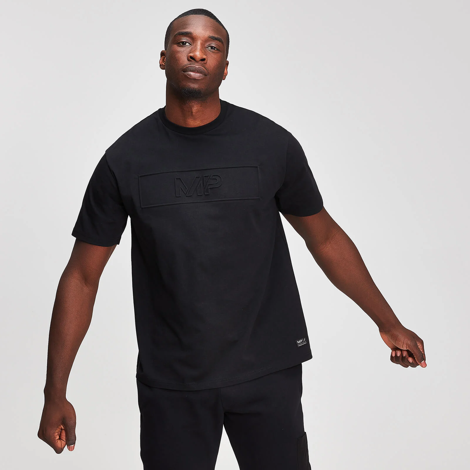 T-shirt en relief Myprotein Graphic pour homme - Noir - XS Image 1