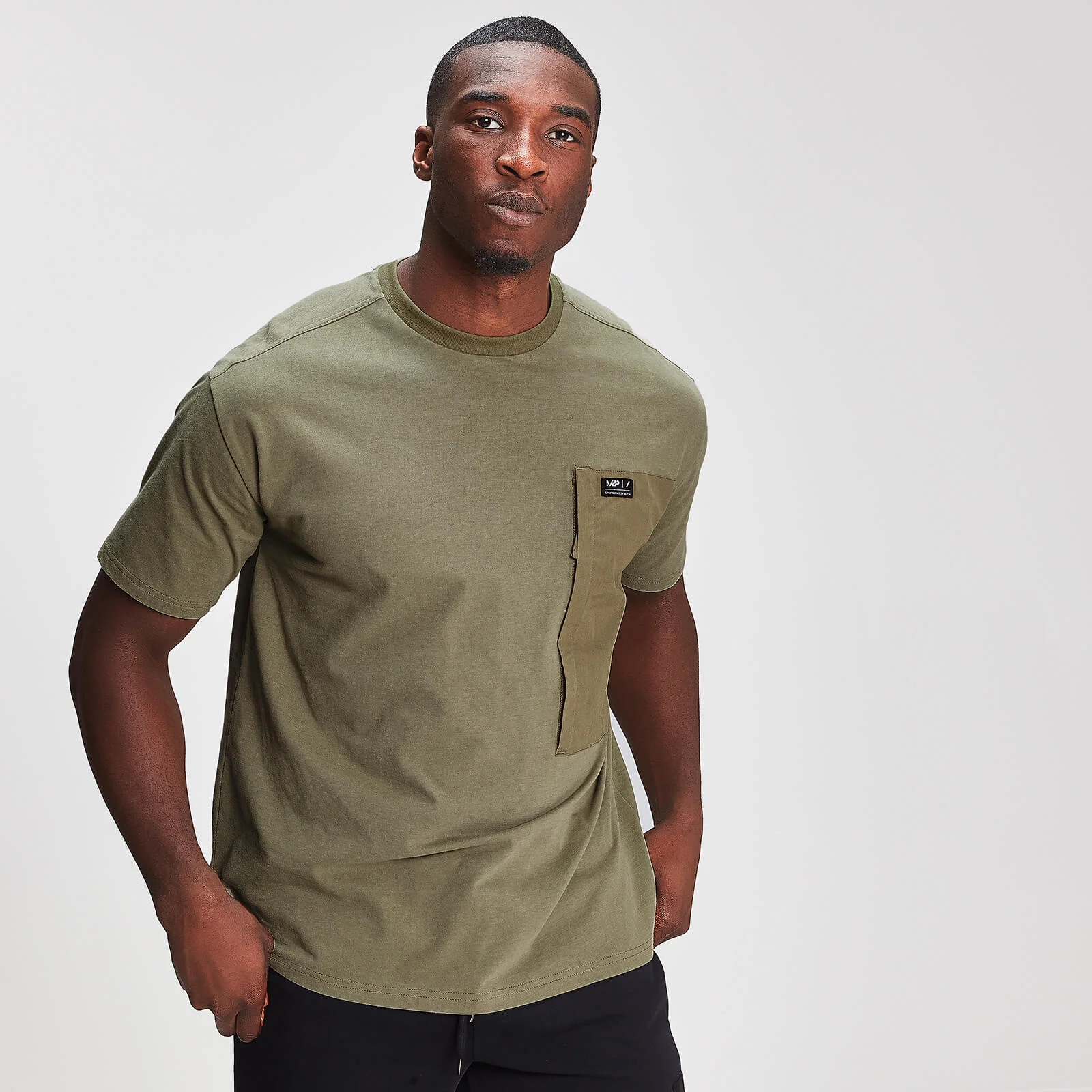 T-shirt Myprotein Utility pour homme - Vert - XS Image 1