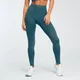 Legging sans couture délavé – Bleu Foncé