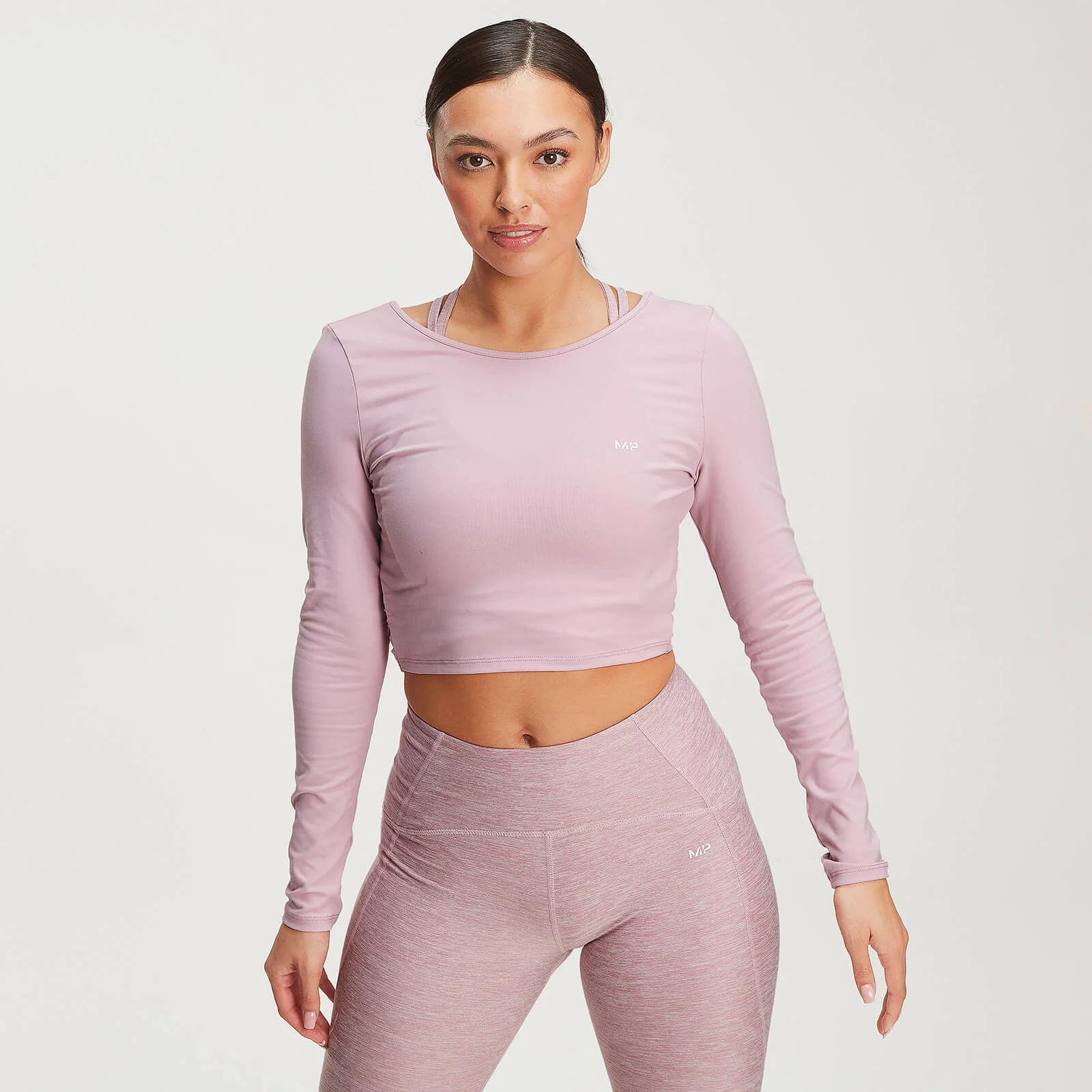 Haut à manches longues Composure pour femmes – Vieux rose - XS Image 1