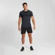 T-shirt sans coutures à manches courtes MP Essential pour hommes – Carbone chiné