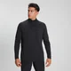 Haut à zip ¼ MP Velocity pour hommes – Noir