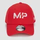 Casquette de baseball MP NEW ERA 9FORTY – Rouge danger/Blanc
