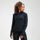 Haut à fermeture éclair ¼ MP Velocity pour femmes – Noir