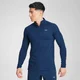 Haut à fermeture éclair ¼ MP Velocity pour hommes – Bleu foncé