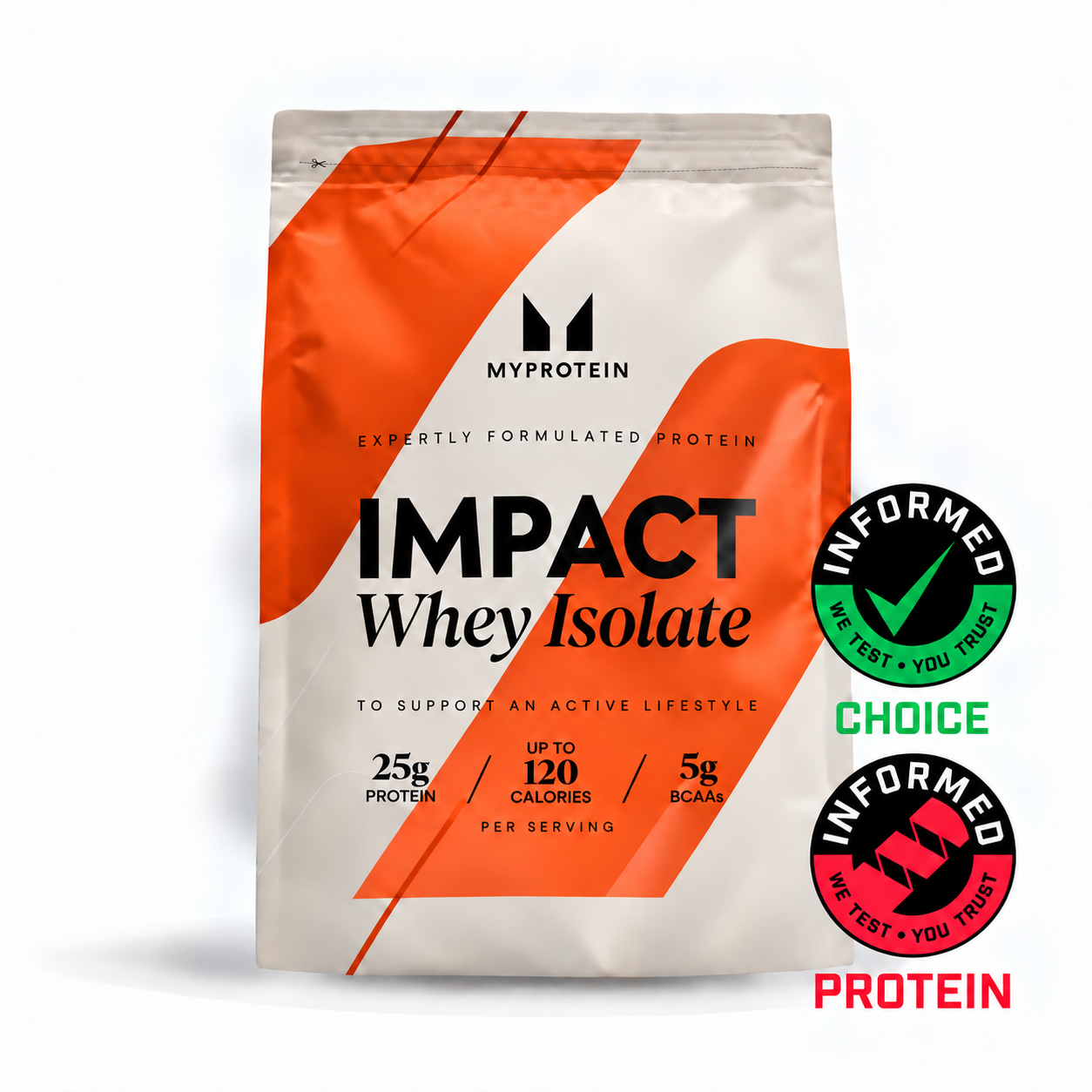 Impact Whey Isolate - 0.55lb - Milkshake Fraise Image 1