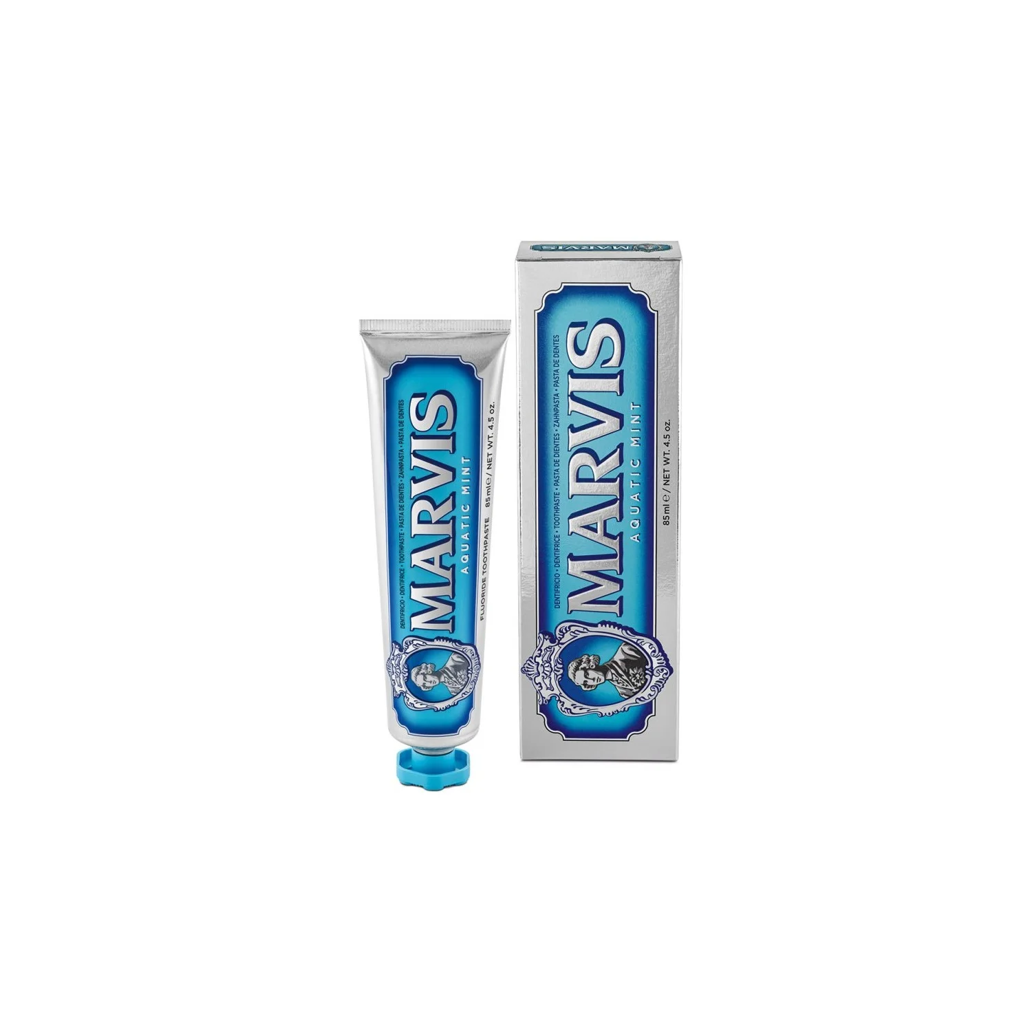 Dentifrice Marvis 85 ml – Aquatic Mint (menthe aquatique) Image 1