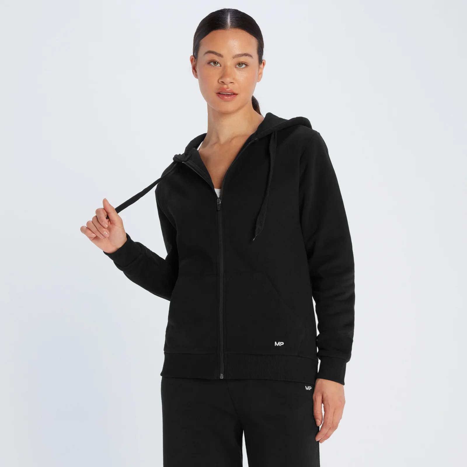 Sweat à capuche zippé MP Essentials pour femmes – Noir - XS Image 1