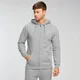 Sweat à capuche zippé MP pour hommes – Gris chiné