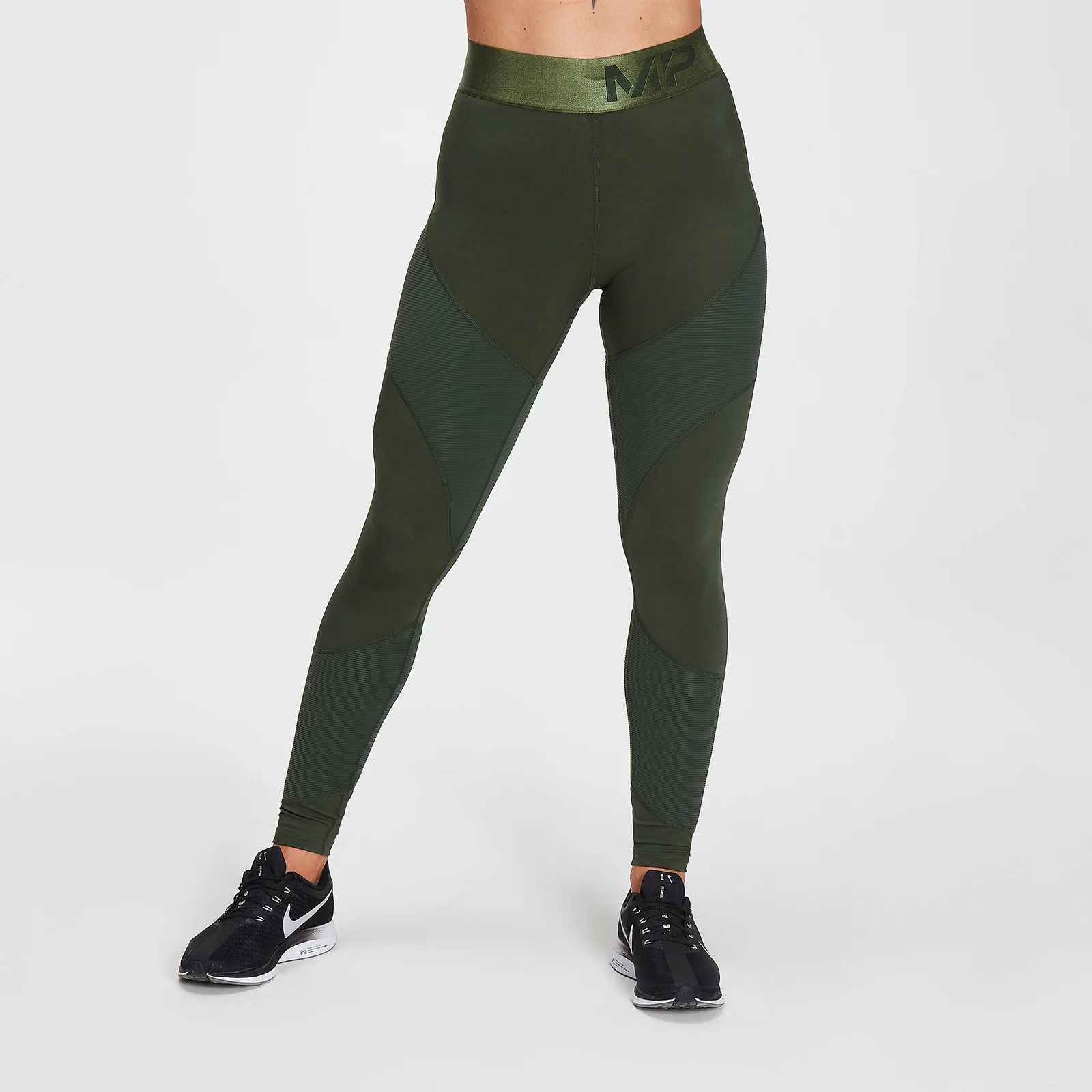 Legging texturé MP Adapt pour femmes – Vert foncé - XXS Image 1