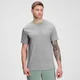 T-shirt à manches courtes MP Tonal Graphic pour hommes – Gris orage chiné