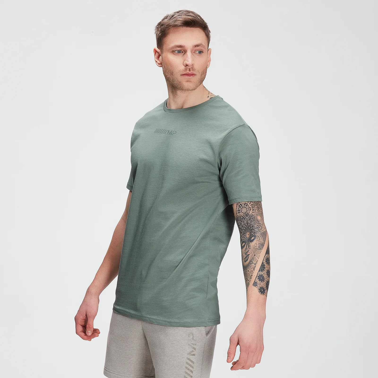 T-shirt à manches courtes MP Tonal Graphic pour hommes – Vert délavé - XXS Image 1