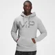 Sweat à capuche à imprimé camouflage ton sur ton MP Adapt pour hommes – Gris orage chiné