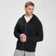 Sweat à capuche d’entraînement zippé MP pour hommes – Noir