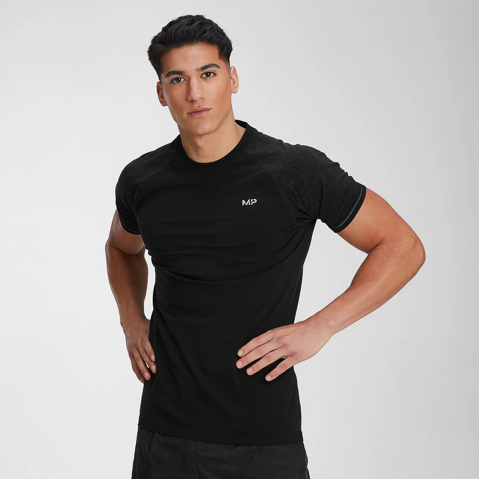 T-shirt à manches courtes MP Velocity pour hommes – Noir - XS Image 1