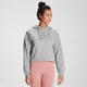Sweat à capuche MP Tonal Graphic pour femmes – Gris chiné