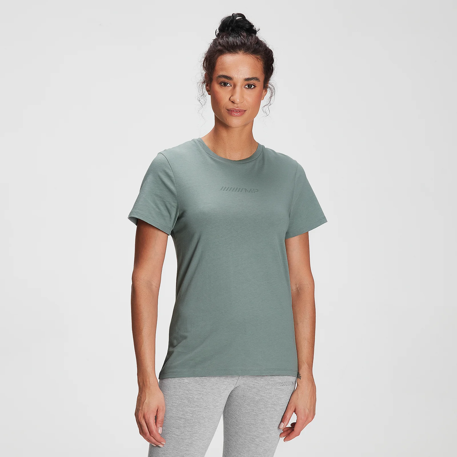 MP Women's Tonal Graphic T-Shirt - Washed Green - XXS Image 1