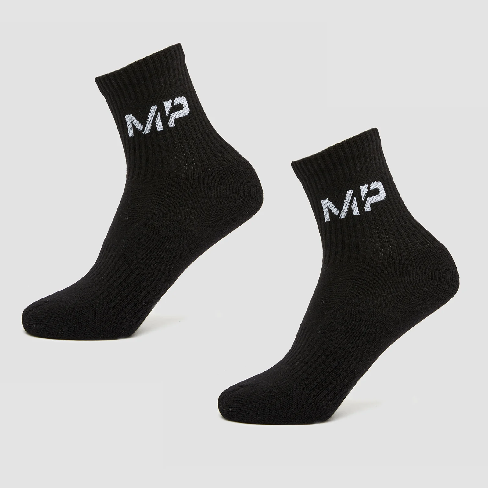 Chaussettes de tennis MP Essentials pour femmes (lot de 2) – Noir - UK 3-6 Image 1