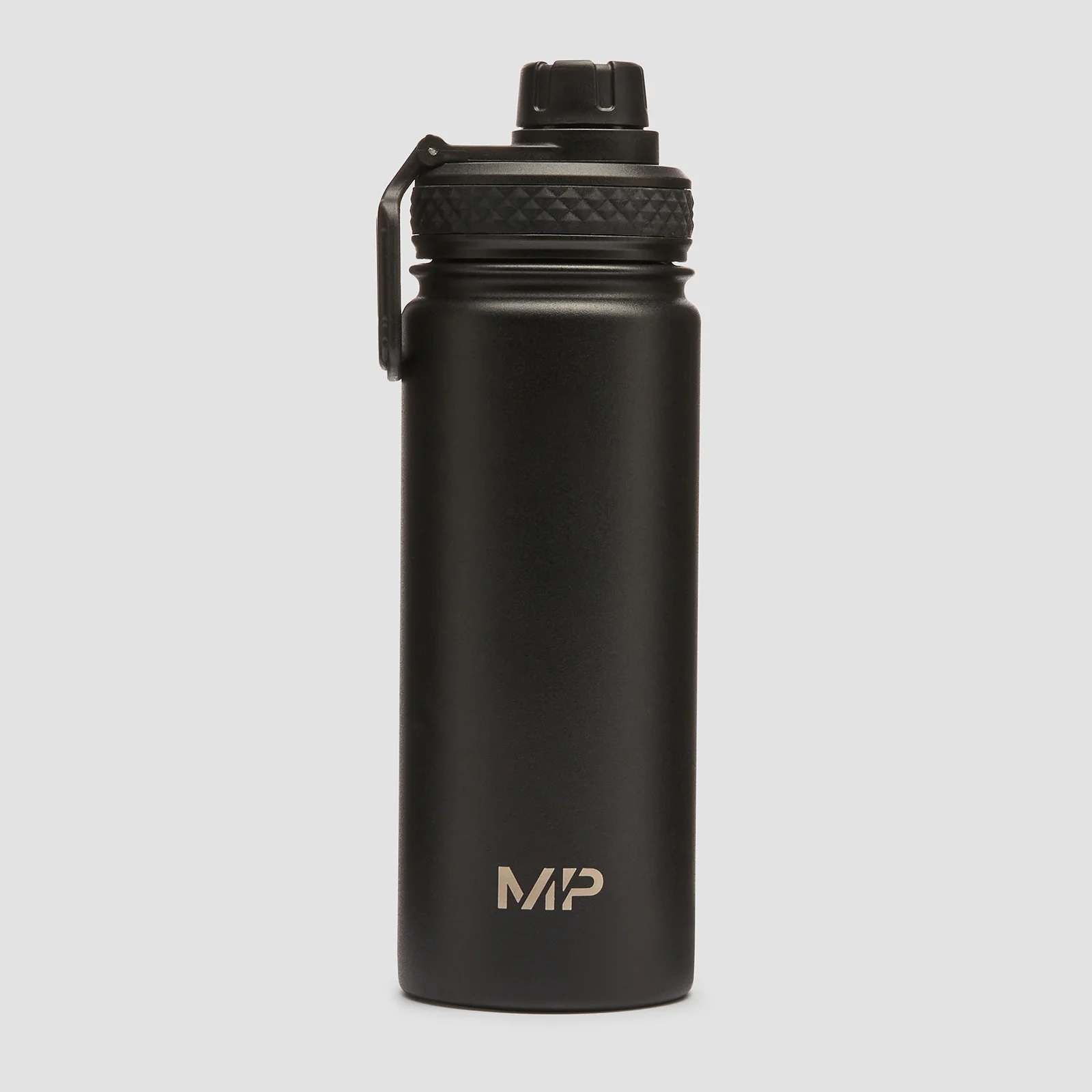 Bouteille d’eau en acier inoxydable de taille moyenne MP – Noir – 500 ml Image 1