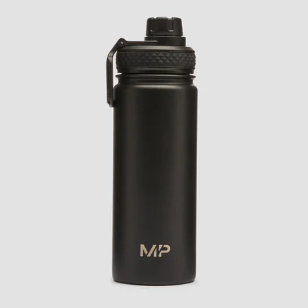 Bouteille d’eau en acier inoxydable de taille moyenne MP – Noir – 500 ml