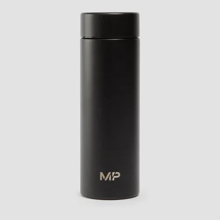 Bouteille d’eau en acier inoxydable de grande taille MP – Noir – 750 ml
