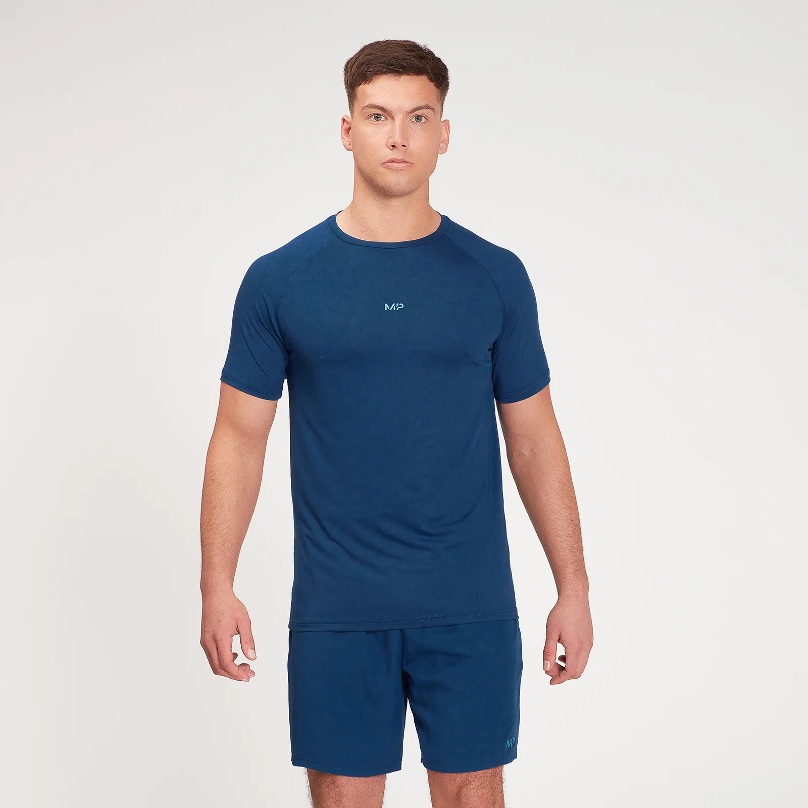 T-shirt à manches courtes MP Fade Graphic Training pour hommes – Bleu foncé - XXS Image 1