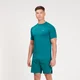 T-shirt à manches courtes MP Velocity pour hommes – Bleu sarcelle
