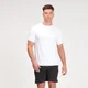 T-shirt à manches courtes MP Velocity pour hommes – Blanc