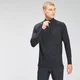 Haut à fermeture éclair ¼ MP Velocity pour hommes – Noir