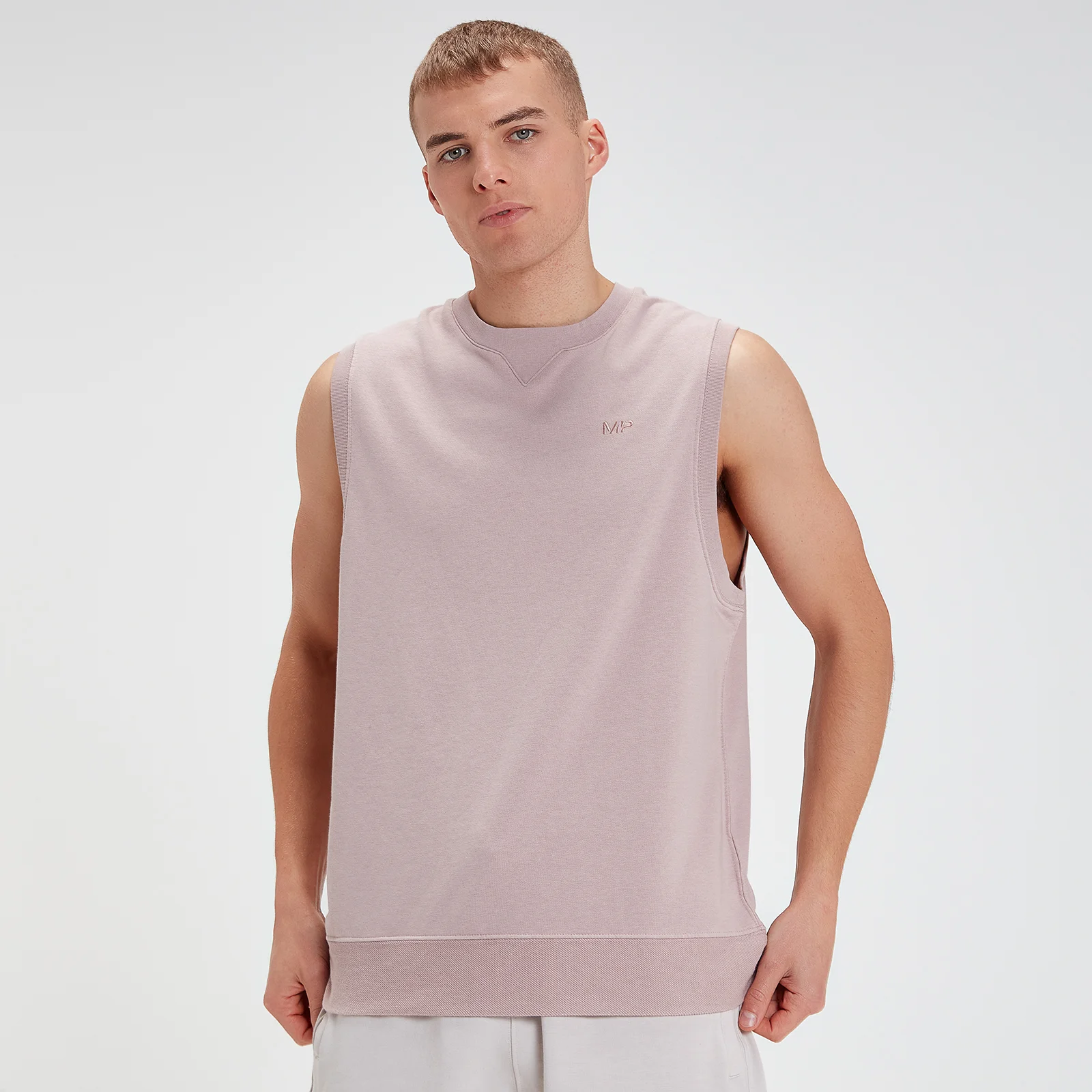 Débardeur MP Rest Day pour hommes – Taupe - M Image 1
