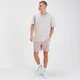 T-shirt à manches courtes MP Rest Day pour hommes – Gris clair