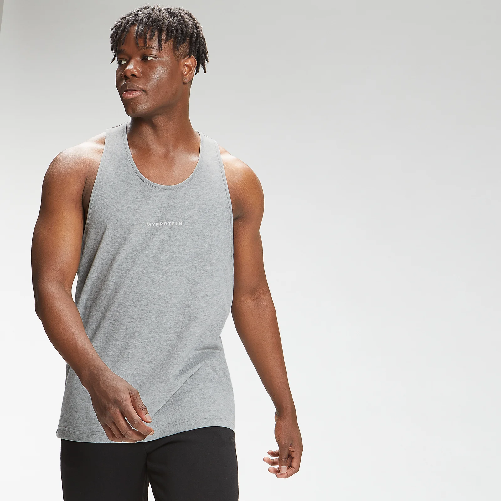 Débardeur MP Originals pour hommes – Gris chiné classique - XXS Image 1