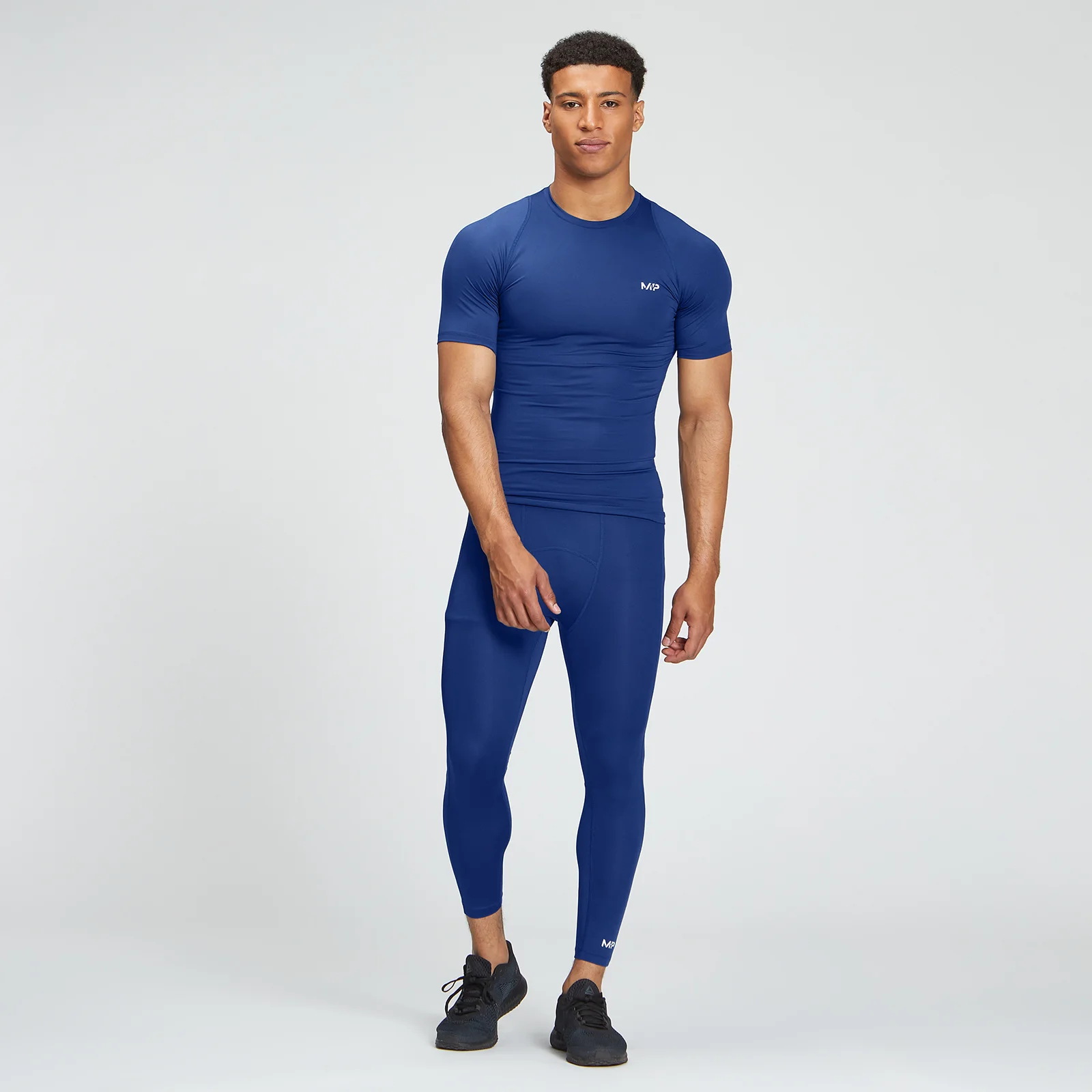 Legging ¾ d’entraînement première couche MP pour hommes – Bleu intense - XXS Image 1