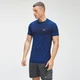T-shirt sans coutures à manches courtes MP Essentials pour hommes – Bleu intense chiné